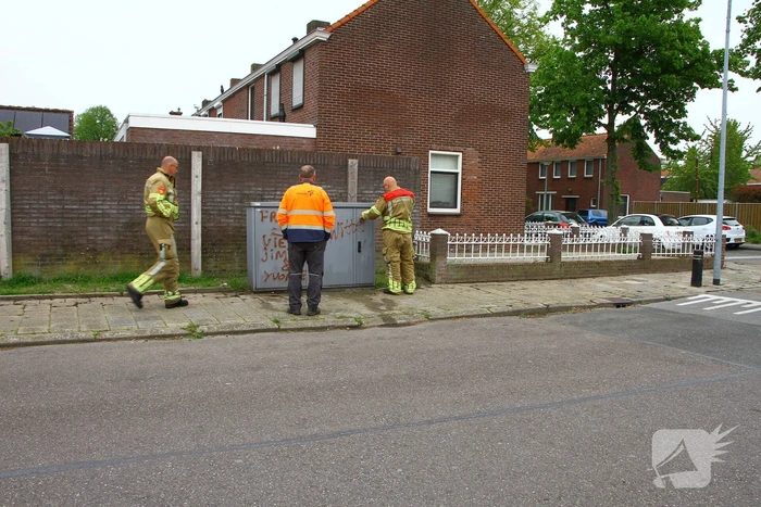 Brand door onkruidbestrijding