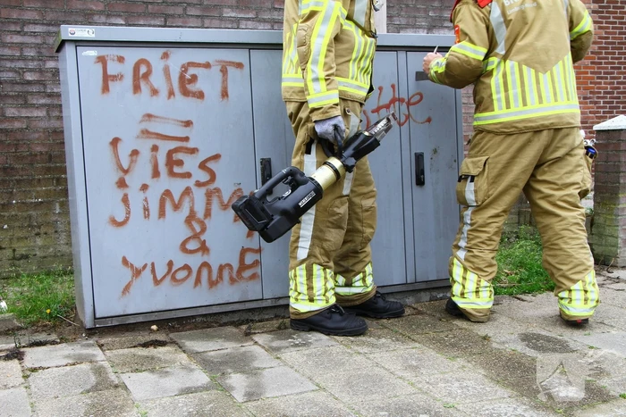 Brand door onkruidbestrijding