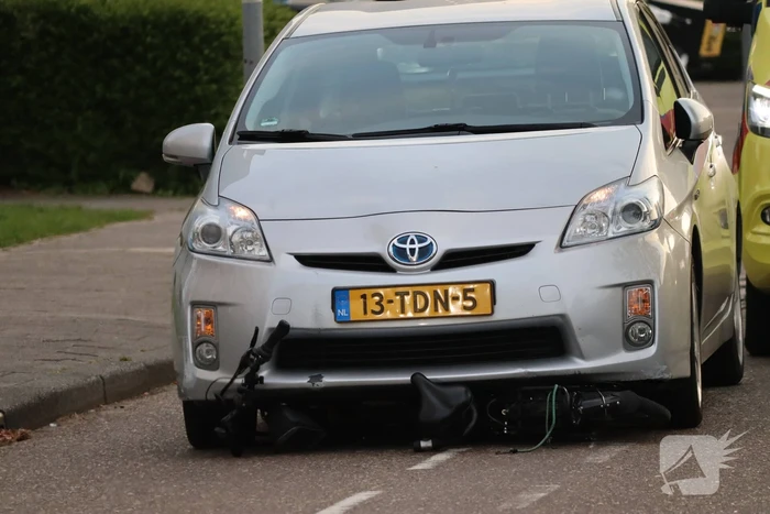 Fietser gewond bij aanrijding met auto