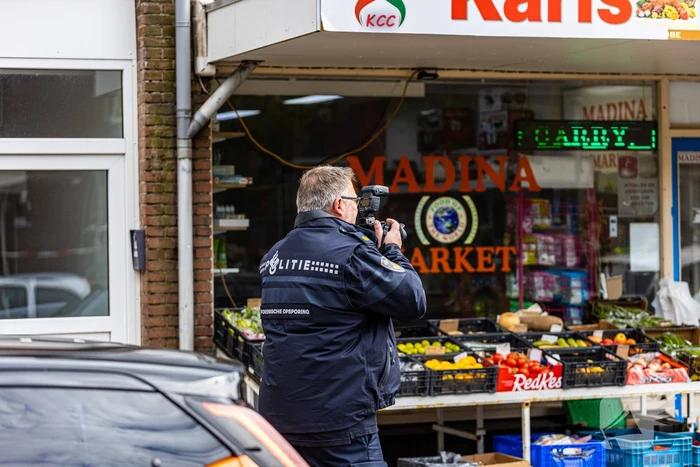 Gewapende overval op winkelpand