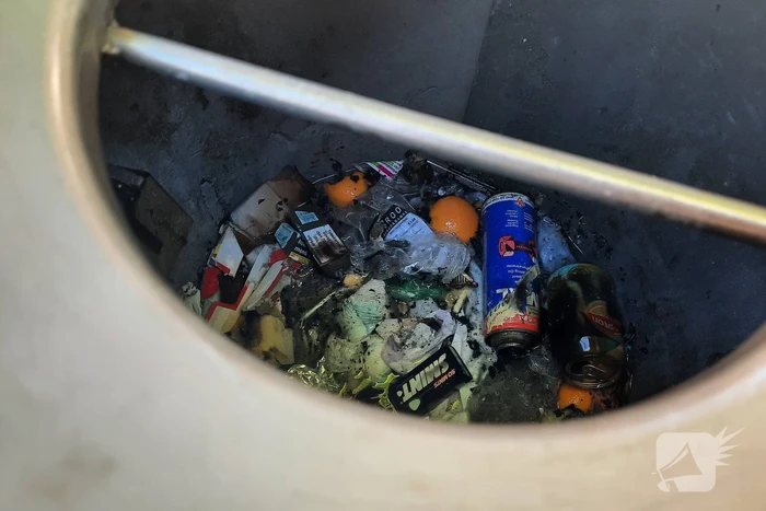 Brand in container