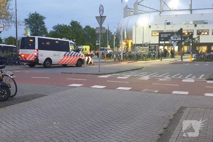 Veel politie op de been vanwege voetbalwedstrijd