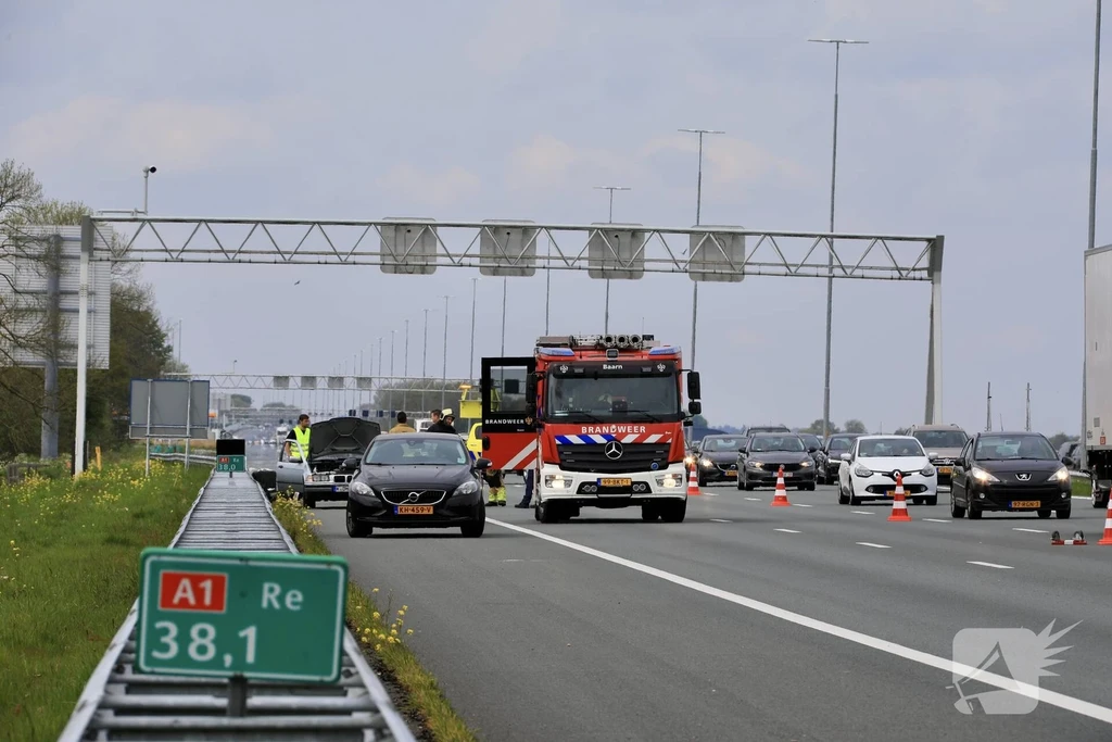 Rijksweg A1 R 38,0 112 melding Hoogland 