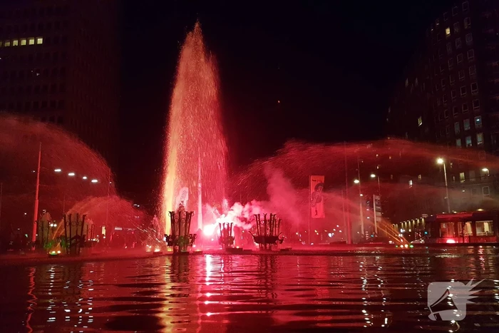 Turken vieren kampioenschap in centrum van Rotterdam