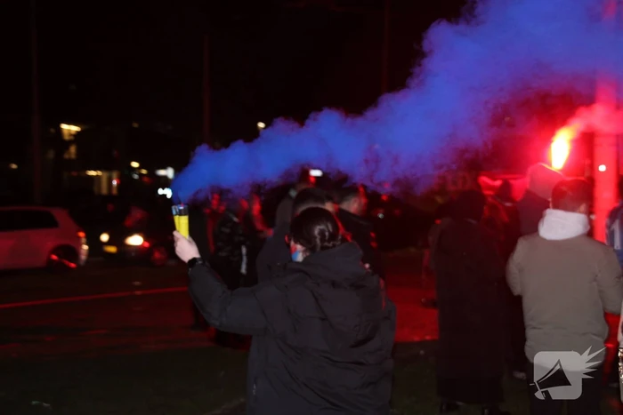 Turken vieren kampioenschap in centrum van Rotterdam