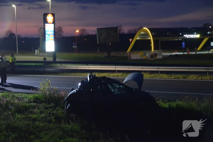 Automobilist ernstig gewond bij ernstig ongeval