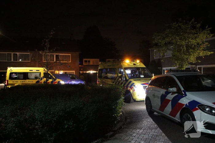 Traumahelikopter landt voor incident in woning