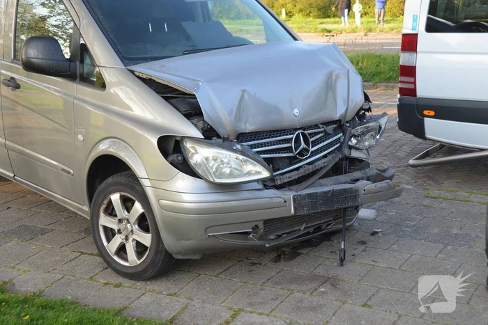 Kop-staart botsing door overstekende eenden