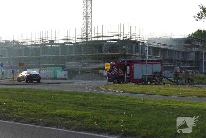 NL-Alert vanwege grote brand in appartementencomplex