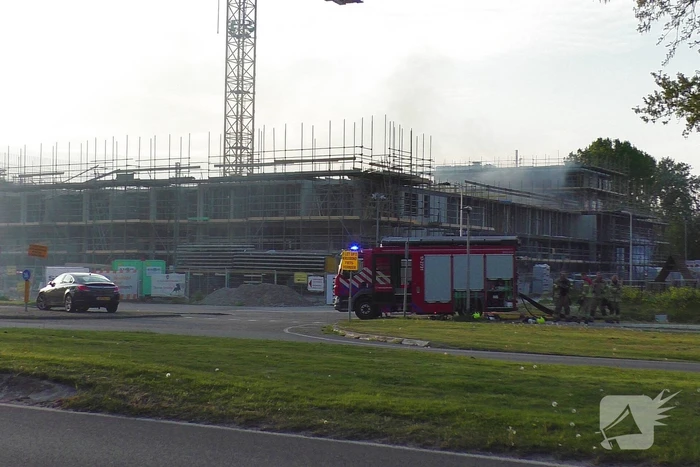 NL-Alert vanwege grote brand in appartementencomplex