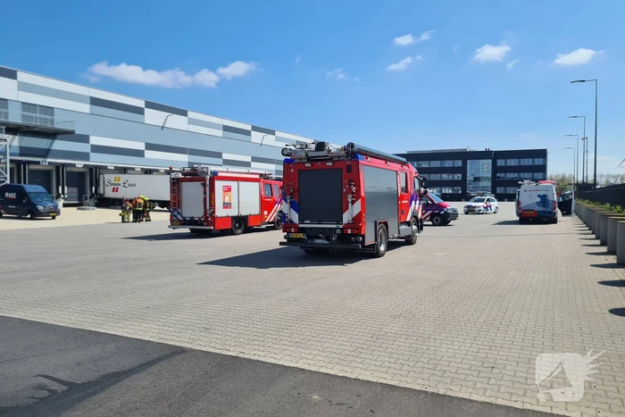 Brand op dak van distributiecentrum Lidl