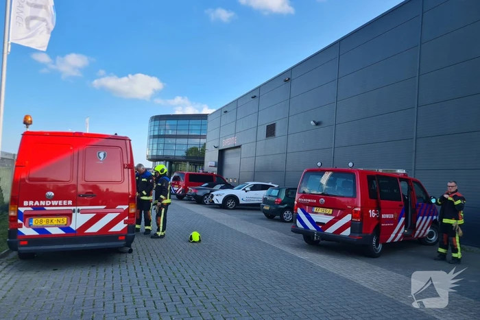 Brand op dak HTC Parking and Security