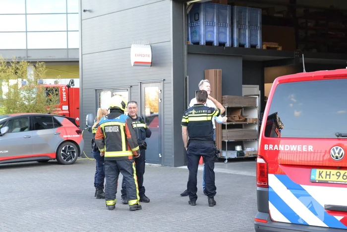 Brand op dak HTC Parking and Security