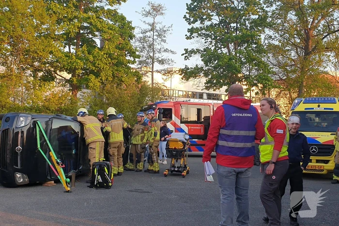 Multidisciplinaire oefening door hulpdiensten