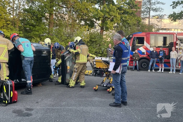 Multidisciplinaire oefening door hulpdiensten