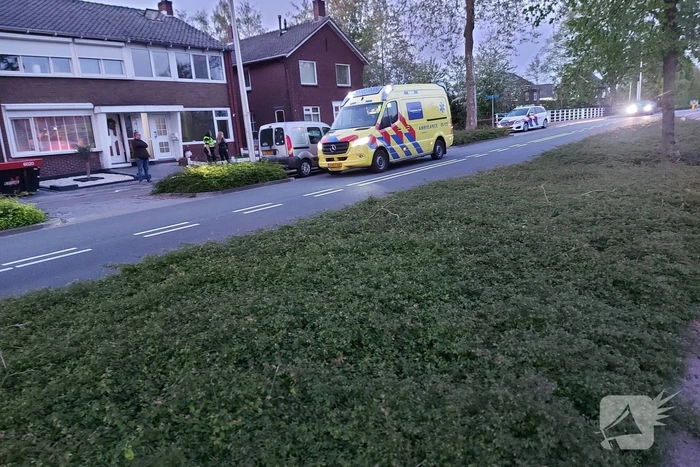 Fietser gewond na val