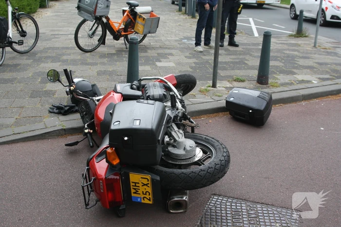 Motorrijder gewond bij ongeval