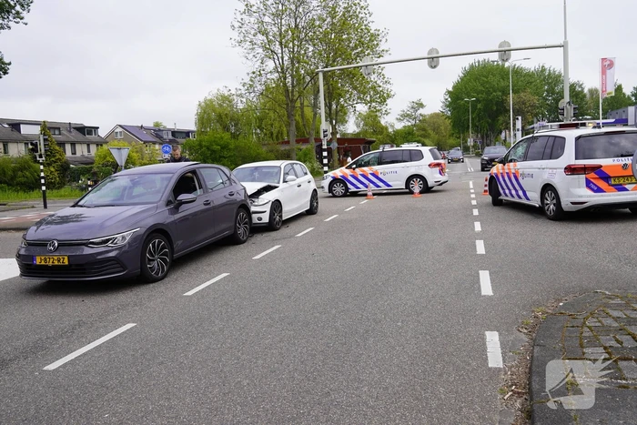 Gewonde bij kop-staart botsing
