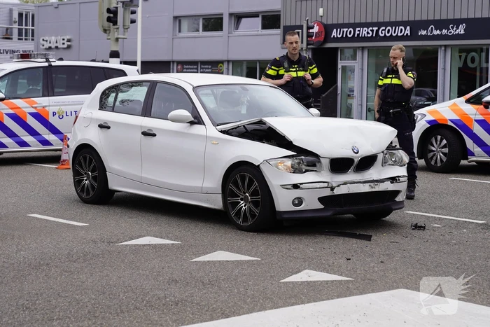 Gewonde bij kop-staart botsing