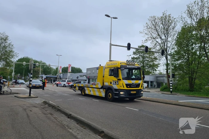Gewonde bij kop-staart botsing