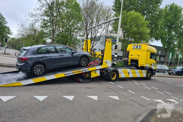 Gewonde bij kop-staart botsing