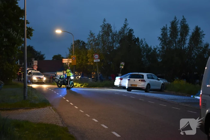 Auto belandt in sloot na achtervolging