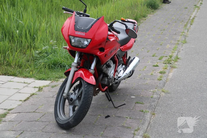 Motorrijder gewond bij eenzijdig ongeval