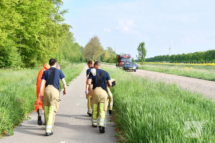 Brandweer druk met zoekgeraakte hond Dash
