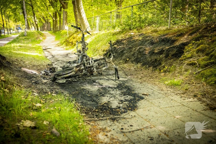 Opnieuw gaan Go Sharing-deelscooters in vlammen op