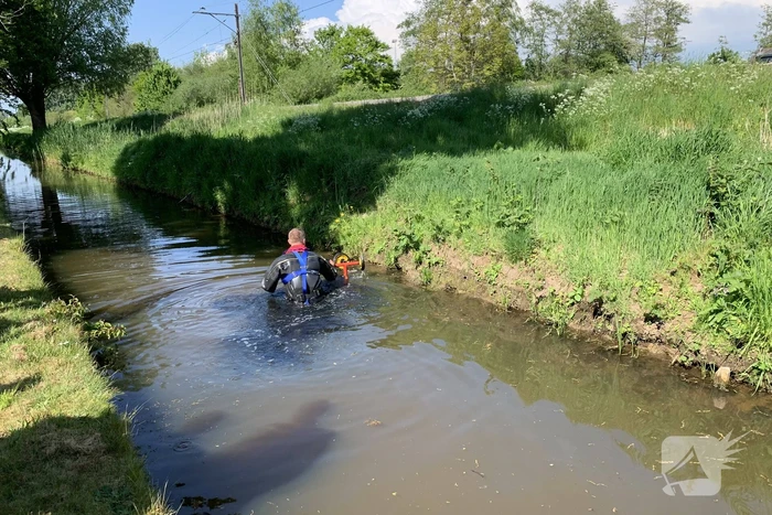 Kinderfiets aangetroffen in sloot