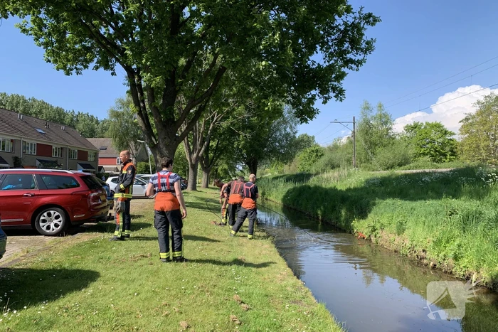 Kinderfiets aangetroffen in sloot