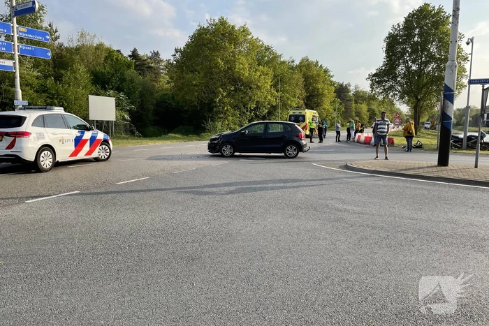 Motorrijder gewond na ongeval met auto