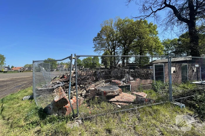 Day-after grote brand bij boerderij