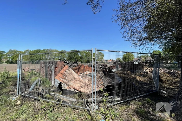 Day-after grote brand bij boerderij