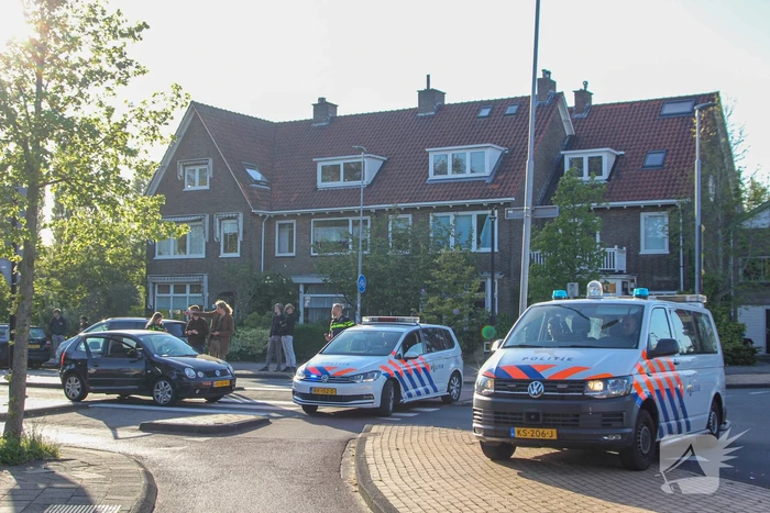Bestuurder aangehouden na aanrijding