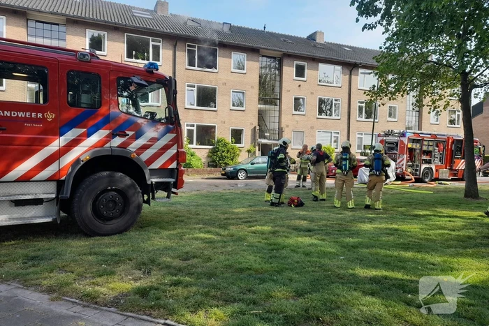Felle brand in appartementencomplex