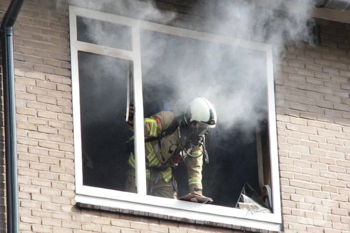 Felle brand in appartementencomplex