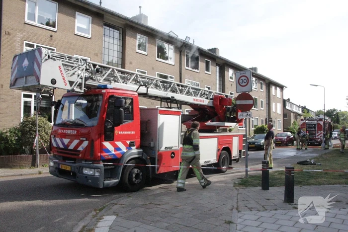 Felle brand in appartementencomplex
