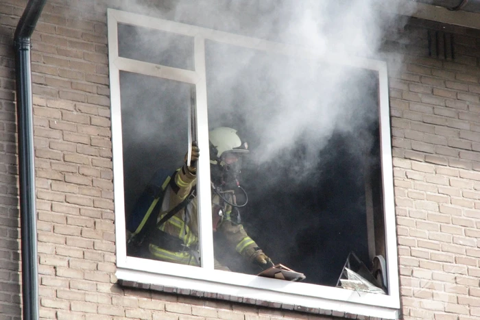 Felle brand in appartementencomplex