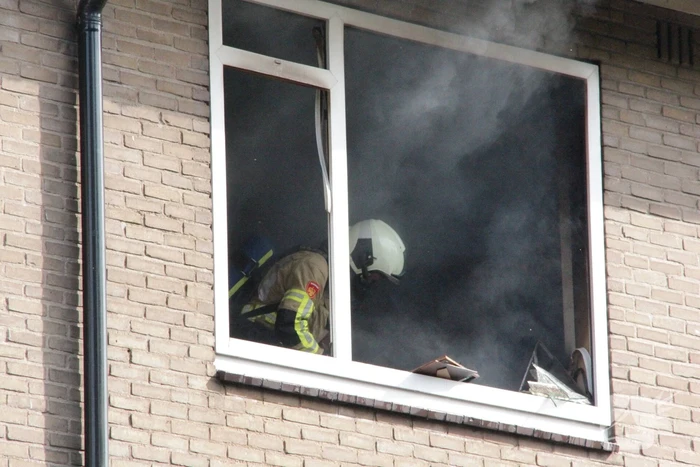 Felle brand in appartementencomplex