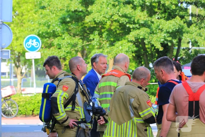 Felle brand in appartementencomplex