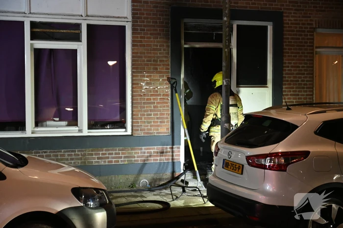 Woningen ontruimd door scooterbrand