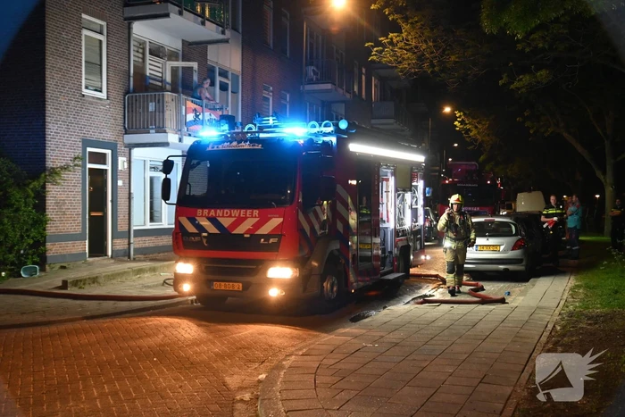 Woningen ontruimd door scooterbrand