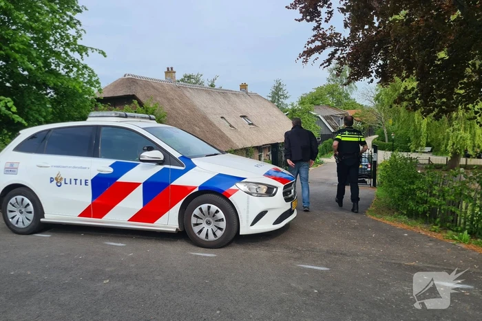 Inval en aanhouding bij boerderijwoning