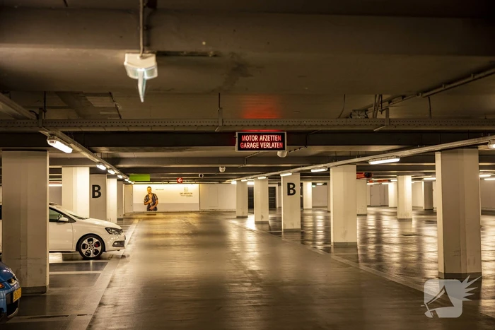 Q-Park parkeergarage dicht na brandmelding
