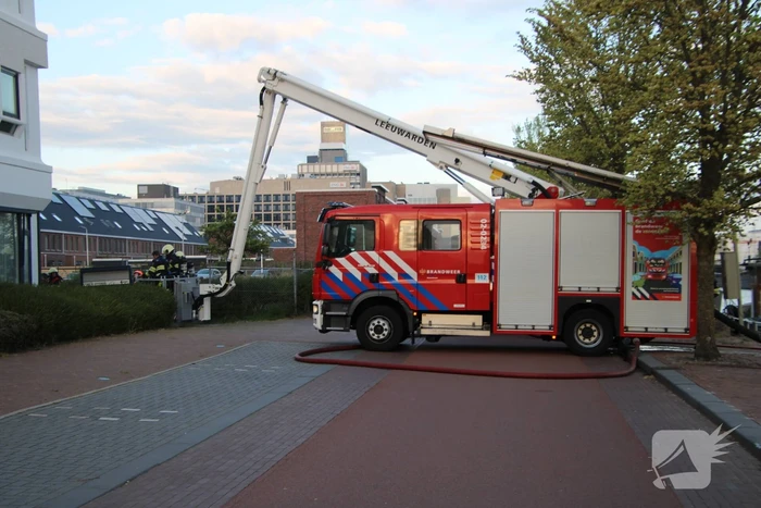Brandweer pakt groots uit bij realistische oefening