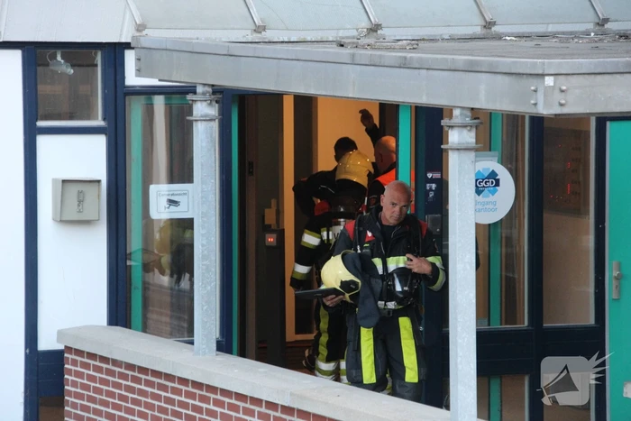 Brandweer pakt groots uit bij realistische oefening