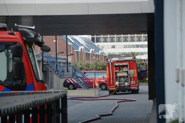 Brandweer pakt groots uit bij realistische oefening