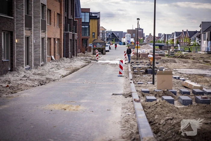Waterlekkage op bouwterrein Laak-Zuid