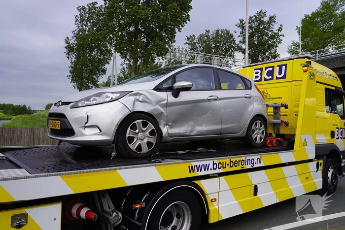 Schade bij ongeval op kruising